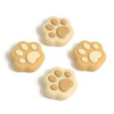 GeekShareアナログスティックカバー猫肉球ジョイスティック保護カバーswitch有機elモデル対応joycon対応親指グリップキャップアシストキャップシリコンコントロールキャップ滑り止めSwitch/Switch