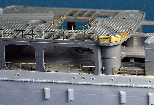 ハセガワ1/350日本海軍軽巡阿賀野型ディテールアップエッチングパーツベーシックAプラモデル用パーツQG37