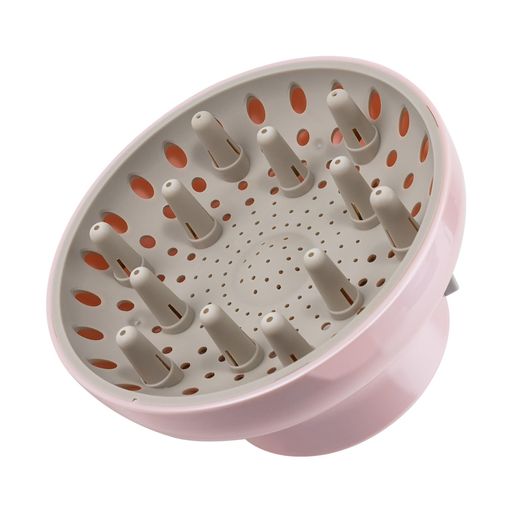 ユニバーサルヘアディフューザー、ブロードライヤーディフューザー調整可能なヘアドライヤーアタッチメントは、ヘアケア/カーリーヘア用の1.7インチ-2.6インチのほとんどのタイプのブ…