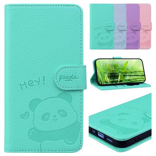 樂天商城 - TEDTIKJTiPhone17e/16eケース手帳型人気おしゃれアイフォン17Eケース財布型かわいいパンダ柄カバー向けのアイフォン16E手帳高級PUレザー薄型軽量全面保護カード収納スタンド機能携帯カバー