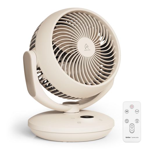 樂天商城 - サーキュレーター静音節電Gefion扇風機強力送風DCモーター上下左右首振り分解洗える省エネ8m強力送風24畳対応23dB静音設計8段階風量調整9Hタイマー付き3つ送風モード卓上/小型扇風機リモコ…