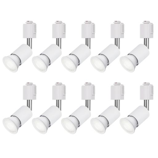 E26 LED電球:6W(60W形相当)、全光束:660lm、色温度:5000K 昼白色、定格電圧:AC100-240V、広角タイプ:60°、高演色性:Ra90、本体色:ホワイト ダクトレール用照明器具:定格電圧:AC100V、使用可能電球:150Wまで、角度調整:上下約90°、回転約360°、本体色:ホワイト ダクトレール専用:照明器具として配線ダクトレール・ライティングレールに自由に移動でき、照射角度もシーンに合わせて調整でき、自由自在な光の演出ができます。高輝度のE26 LEDスポットライトと組み合わせて、間接照明はもちろん、直接照明にも適しています。 チラツキなし・目に優しい:Ra90以上に達したE26 LED スポットライトなので、肌や物の色がより美しく、自然に再現できます。フリッカーがないので、体調に悪い影響を与えません。特に、 リビング、ダイニング、キッチン、寝室、トイレや玄関などにオススメします。 省エネ・長寿命電球:高品質なLEDチップを採用して、消費電力が僅か6Wで、従来の60Wハロゲン電球と比べ、約90%の電気代を節約できます。