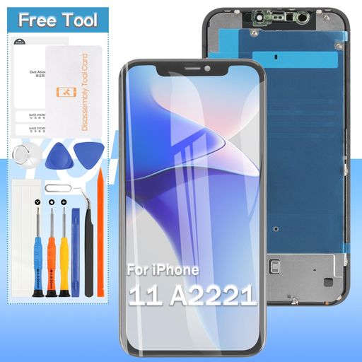 OLEDForiPhone11�վ��ѥͥ���̸򴹽����ѥ��å��ѥͥ륻�å�6.1�����A2221A2111A2223�վ��ѥͥ륬�饹�����꡼�����ѡ��ĥǥ�������...