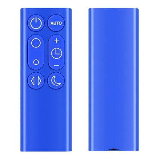 CLVIZCXOMDP01DP03TP02TP03交換用リモコンforダイソンDysonタワー空気清浄機ファン操作簡単設定不要ブルー(DP01DP03TP02TP03)