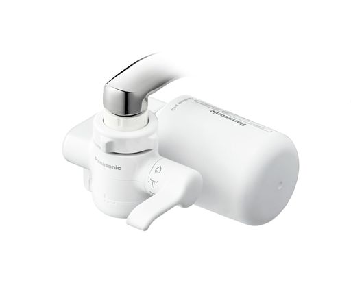 パナソニック 浄水器 蛇口直結型 カートリッジ交換1年 19物質除去 日本製 ホワイト...