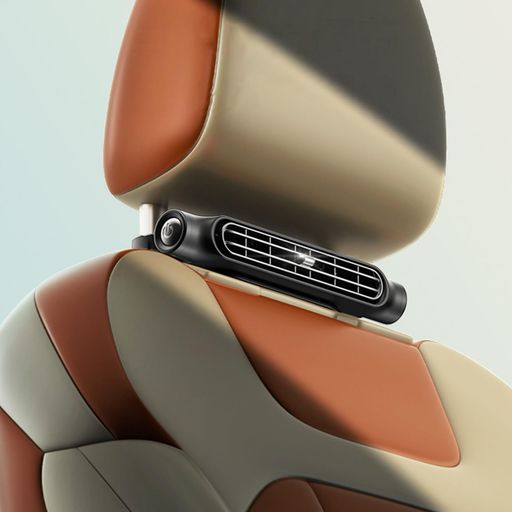 「スペース節約&空気循環」MACOLAUDERカーチェア掛け式扇風機USB車シート扇風機3階段の風量クリップ式車用ファン車載車内クーラー後部座席車中泊タクシー静音