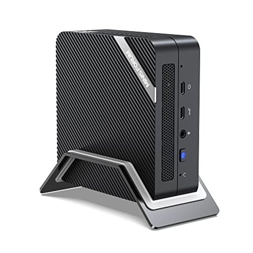 MINISFORUMUM560XTミニPCAMDRyzen55600HDDR432GB512GBSSDWindows11Pro2.5インチHDDスロットHDMIx2/USB-..
