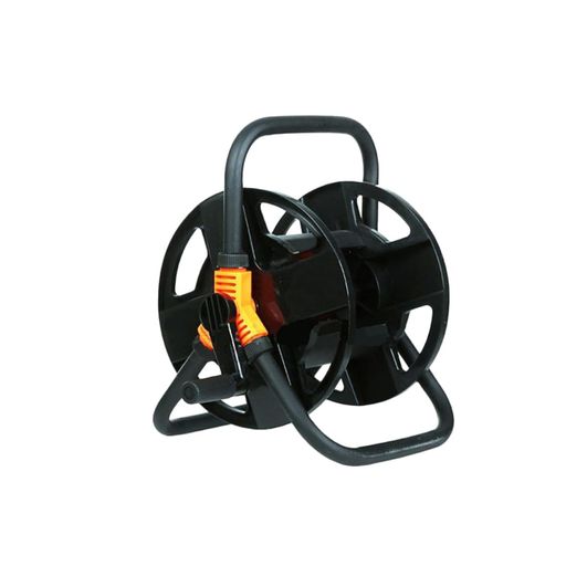 Yardweステンレス製ホースリール20M対応洗車用ガーデンホースリールねじれ防止コンパクト収納組立式ホースホルダー