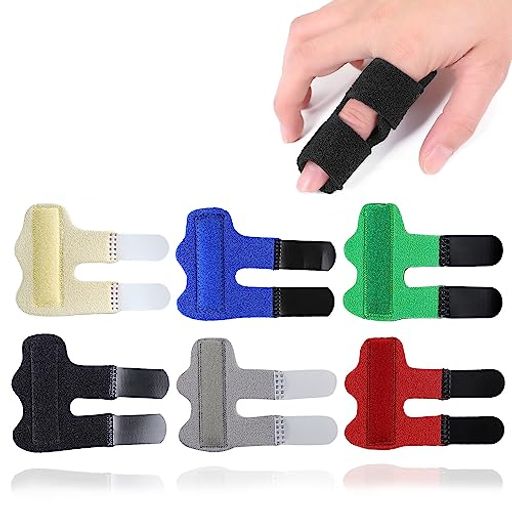 【4個入り】ポタオ指の固定器、指のサポート、指の包帯、指のプロテクター、指の切断保護、6色、ワンサ..