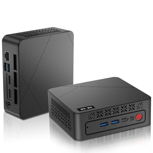 wo-we P6 ミニPC AMD Ryzen 5 3550H(最大3.7GHz) 16GB DDR4 RAM 512GB PCIe SSD Vega 8 グラフィックス 4Kトリプルディスプレイ デュアルHDMI 2.0/USB-C/USB3.2