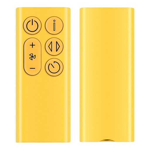 BP01交換用リモコンforダイソンDysonタワー空気清浄機ファン設定不要触れ心地よし鋭敏な反応イエロー