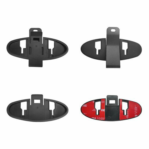 XGPMOTOX10モデルのクリップ式ステーバイクインカム金属製台座と3MMプラスチック製台座