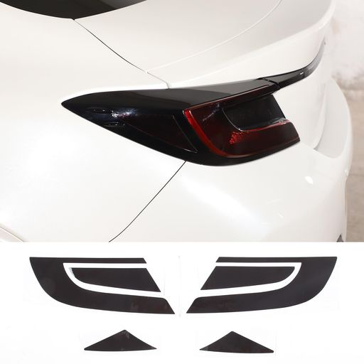 スバルBRZ2022年~現行に対応リアテールランプカバーテールランプフィルムカーラッピングフィルム保護カバーフィルムテールランプブラックフィルムステッカー紫外線対策取り付け簡単外…