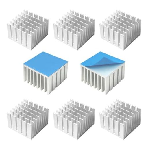 【放熱処理】ヒートシンクは特製アルミニウムで作られていて、熱伝導性と柔軟性も抜群です。製品を装着したら、効率的な放熱が実現できます。ヒートシンクが発熱する機器から外へ伝熱して、発熱機器を冷却してスムーズに高効率的に機械を作業させます。 【無痕テープ】ヒートシンクには、高質な両面テープが付いているので簡単に貼り付けできます。テープが強い粘着性を持って、チップ、CPU、無線LANルーター、ACアダプター、充電器などの発熱体にもばっちりです。 【サイズ】商品サイズ: 22mmx22mmx15mm;色:銀色;形:真四角。 【サイズ】商品サイズ: 22mmx22mmx15mm;色:銀色;形:真四角。 【用途】コンピュータ、パワートランジスタ、パワーアンプ、電圧レギュレータ、パソコンのCPU 、電源アダプタ、ICチップ、各種小型電子機器などに広く使用されています。 商品についてご不明な点や、ご使用中に何かお困りのことがございましたら、お気軽にメッセージをお送りください。 お客様にご満足いただけるよう、迅速かつ誠意をもって対応させていただきます。