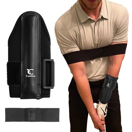 【正しいスイング習得】正しいハンドファーストの形を身につけ、ダウンブローと呼ばれる上級者のスイング習得をサポートします。手の動きをサポートする伸縮可能な矯正バンドを搭載。ゴルフ上達に欠かせないトレーニングツールです。 【全番手対応・ドライバーからパターまで】アイアンのダウンブロー習得はもちろん、ドライバーのスライス防止、アプローチのザックリ防止、パターの手首固定まで、すべてのクラブ練習に使用可能です。右打ち・左打ち(レフティ)問わずご使用いただけます。 【室内外どこでも使える】パッティングマットや自宅の床、練習場のグリーンなど、場所を問わず使用可能。パター練習はもちろん、フルスイング時の手首固定やフェース管理のトレーニングにも活用できます。面ファスナーでサイズ調整が可能。細めの方からしっかりめの方までフィットしやすい設計です。 【軽量設計|わずか60g】重さはわずか60g。軽量で柔らかく、耐久性のある素材を採用し、アマチュアゴルファーでも扱いやすい設計です。※正しいフォームが身についていない状態での強いフルスイングは、生地に負荷がかかる場合があります。