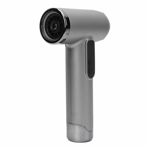 コードレスヘアドライヤー女性用100000RPM200W高速トラベルヘアドライヤーUSB充電式静音ポータブルヘアドライヤー寮旅行ホーム(銀)