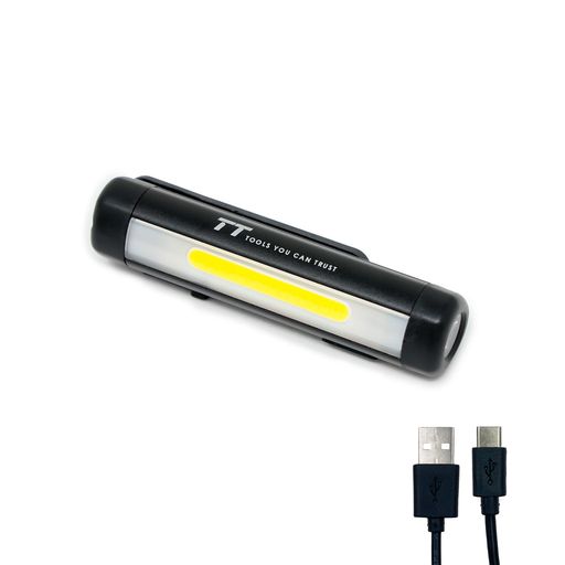TT マルチユース LED ペンライト (ミニ/充電式/COB LEDライト) 懐中電灯 作業灯 ワ...