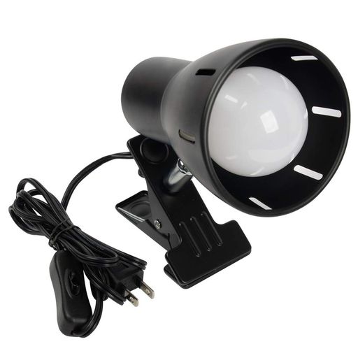 Dotoy クリップライト led E26 led 電球付き 60w形相当 800lm 9W 昼光色 広配光 中...