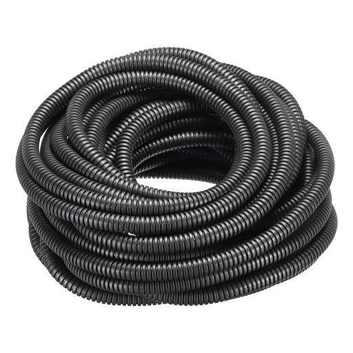 DMiotech10mmx8mmx10Mプラスチックスプリットなしコルゲートチューブ屋内屋外コード管理ラップ整頓オフ..