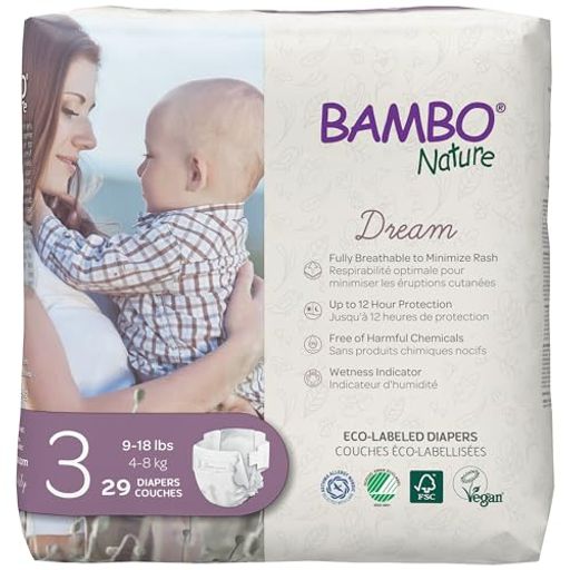 BAMBO Nature バンボネイチャー ドリーム テープタイプ S (4kg~8kg) 29枚入り(bn16925)