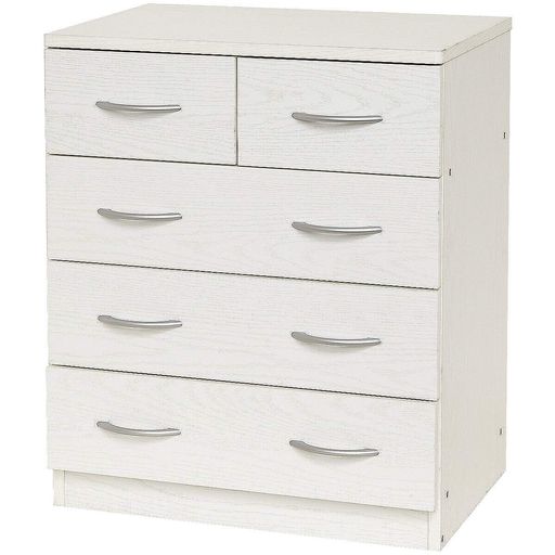 クロシオブルームチェスト4段ホワイトオーク色木製幅60cmおしゃれ北欧キッズ天板の角ラウンド加工子供..