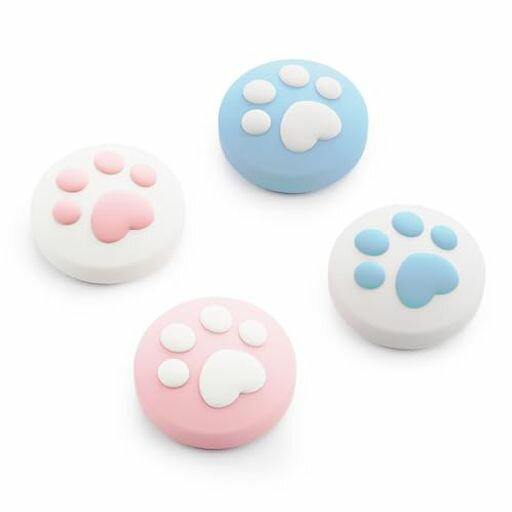 GeekShareSwitch2対応アナログスティックカバースイッチ2025ボタンカバーjoycon対応親指グリップキャップシリコン製4枚入れコントロール保護カバー滑り止め摩擦増え人間工学デザイン互換性あ…