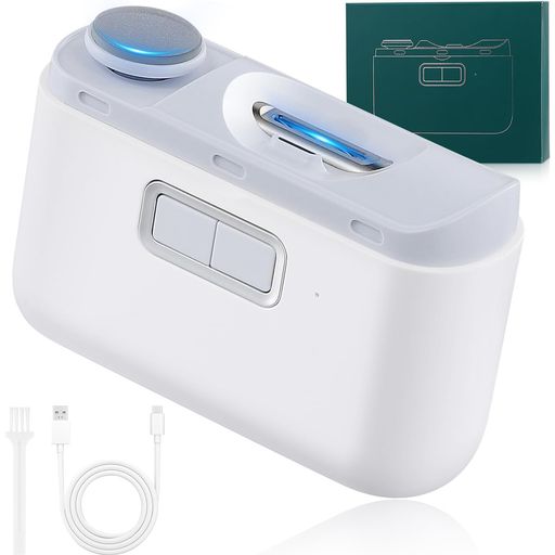 電動爪切り電動つめ削り照明LED2段階スピードType-C充電式低騒音超軽量安全簡単操作電動爪削り子供/大..