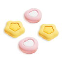 GeekShareSwitch2対応アナログスティックカバースイッチ2025ジョイコンjoycon対応カバー親指グリップキャップシリコンコントロール保護カバー滑り止め摩擦増え人間工学デザイン互換性あり耐…