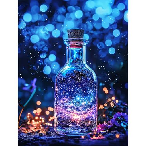 【セット内容】30cmx40cmの高精細キャンバス、ビーズトレイ2個、ダイヤモンドペン2本。(ダイヤモンドビーズの不足を避けるために、ビーズの数を30%増やしました。)