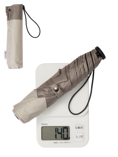 KIZAWA日傘折りたたみ超軽量カーボン日傘6本骨125g-160guvカット100遮光折り畳み晴雨兼用5級撥水完全遮光レディース遮熱おりたたみ傘メンズコンパクト風に強い暑さ対策(【バイカラー】グレ…