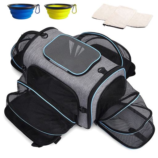 Glvanerペットキャリーペット用品犬用猫用ペットキャリーキャリーバッグキャリーケース猫バッグ4way車..