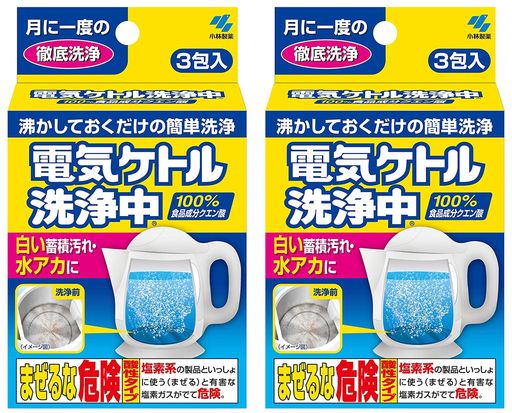 樂天商城 - 電気ケトル洗浄中3包x2セット