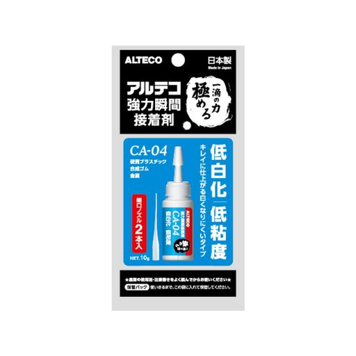 アルテコパワーエース強力瞬間接着剤低白化CA-0410g