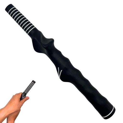 YRCRゴルフ練習グリップ矯正練習用品ゴルフ練習器具トレーニング器具スイング初心者トレーニンググリップトレーナー(左利き)