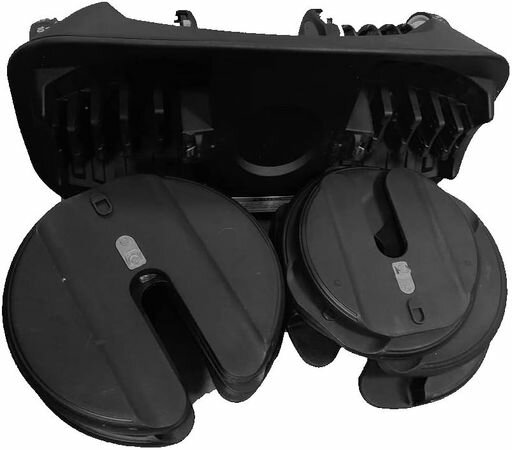 MOJEERダンベルプレート部品筋トレBH0024(黒)