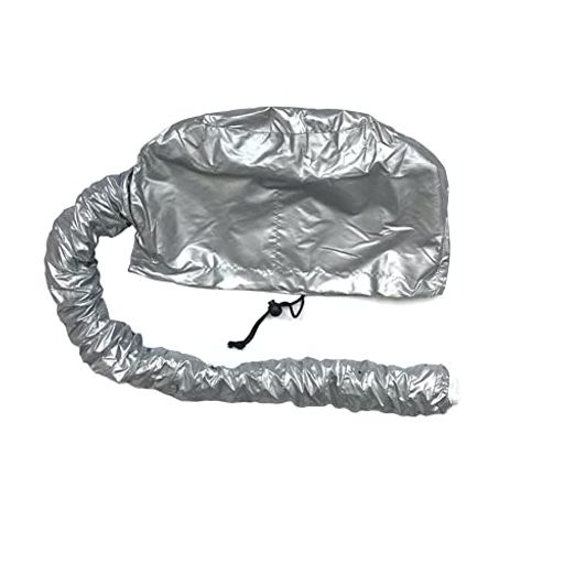 MEMETAROボンネットドライヤーフードヘアドライキャップ髪乾燥キャップドライヤー帽子速乾サイズ調整ハ..