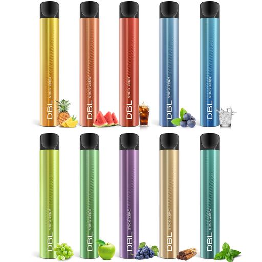 ▶▶人気10種風味を揃えたDBL STICK ZEROシリーズの電子タバコ、ジャングル選択が豊富で、どの味にするのかを悩む、お好みのシーシャフレーバーを見つけたい、はじめて外れが心配、などなどの時にぜひオススメです! ▶▶吸うだけで即起動、充電不要、いつでも・どこでもリフレッシュできる使い切りタイプ。優れたコストパフォーマンスで続けやすい。 ▶▶リキッドは香りのプロの調香師から天然素材を使用し、独自の製法で仕上げ、吸引時まで香りが変わらずリアルな風味を味わえます! ▶▶しっかりをした豊富な煙の量、本番タバコとの吸引感覚をより一層近づいて行く!いつでも、どこでも気軽にリフレッシュ~ ▶▶ニコチン無し、タール無し、化学成分・有害物質は一切使用しておりません。しっかりと禁煙サポートします! ▶▶片手で握られるコンパクトな軽量デザイン、運び持ち便利でポケットに入れるのも簡単。外出途中や仕事間の一息、場所や時間を選ばず気軽にシーシャタイムを実現。