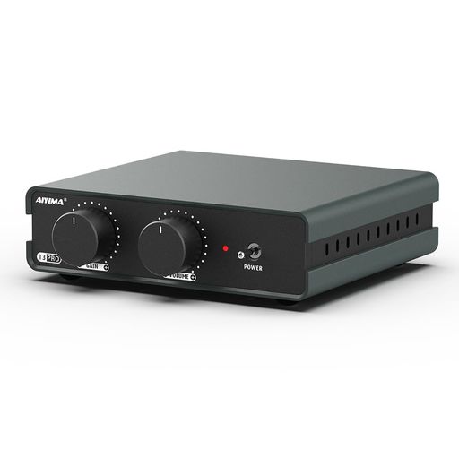 AIYIMA T3 PRO MM/MC RIAA フォノプリアンプ ターンテーブル/レコードプレーヤー/家庭用HiFiオーディオ/ステレオアンプ/スピーカー用、プロフェッショナルフォノグラフプリアンプ 39dBゲイン&ボ…