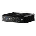 MavslolyミニPC、Corei7-8550U搭載ファンレス産業用コンピューター、8GRAM256GSSD、デュアルNIC2.5GLAN、6*COMRS232、サポート4Gモジュール/SIM、1*HDMI