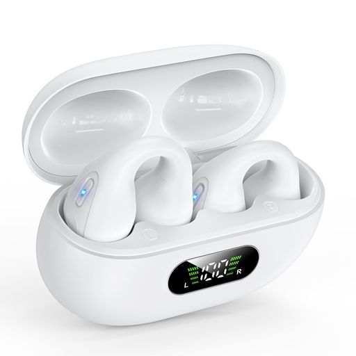 2024年間より装着感やより音質、使い勝手が提供へのお客様を目指して開発した、弊社が完全ワイヤレス骨伝導イヤホン「C7」を開発しました。従来の装着方法との違いは、イヤホン本体は新形状U字デザインを採用し、片耳重量はわずか約4gで、お客様に究極の快適さを提供して、より耳を守ることができます。 イヤホン本体は独自のイヤーカフ構造で、様々な耳の形に対応できるよう滑らかな曲線になっています。本体のアーチ部分がチタン芯材との一体成形構造になっているため柔軟性とホールド感がありつつも、振動部の構造も見直すことにより耳への圧迫感が減り、⻑時間の装着でも快適に使用が可能になっています。