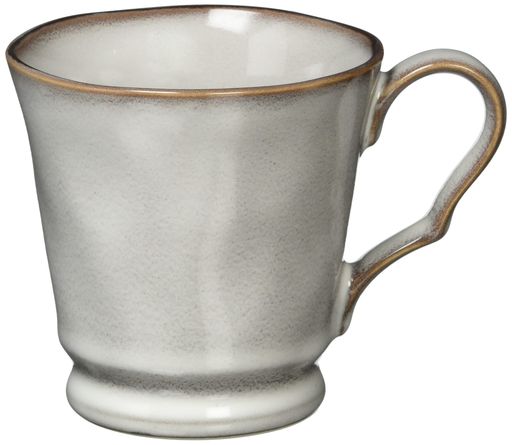 乐天商城 - 光洋陶器KOYOカフェ食器コーヒーマグカップコップラフェルムスモークホワイト白日本製13510050