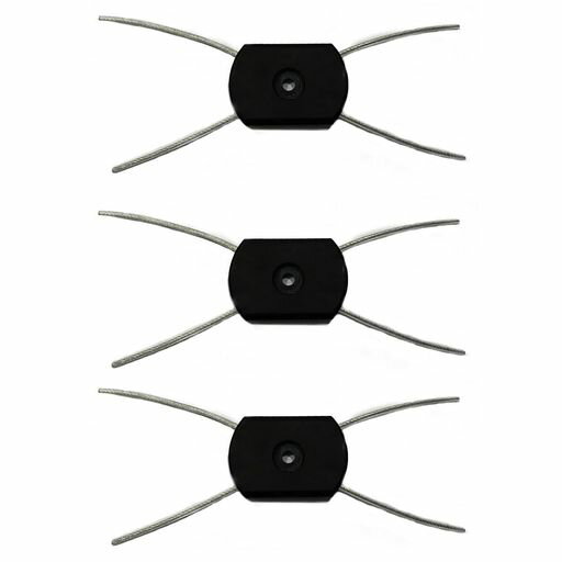 草刈機専用ワイヤーカッター芝刈り機用ユニバーサル・ワイヤー・ロープ【3個入り】150x5.5mmモデル