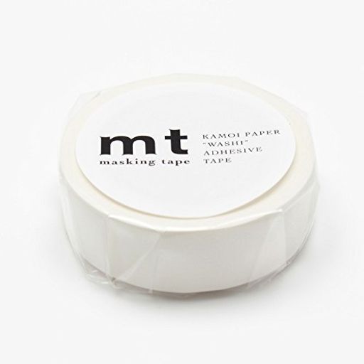カモ井加工紙マスキングテープマットホワイト2巻
