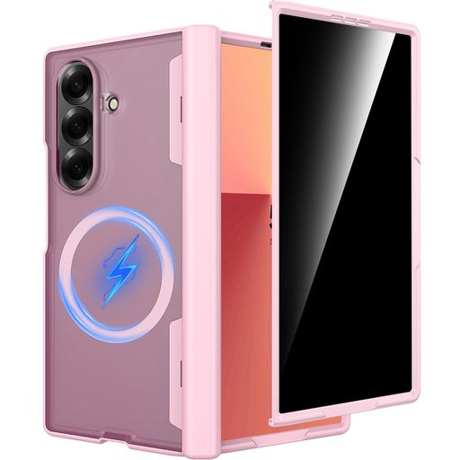 Rakuten - 【覗き見防止・Magsafe対応】Miimall対応ギャラクシーZフォールド7スマホケースカバーかわいいプライバシー保護フィルム付きヒンジ保護クリアマグセーフ耐衝撃頑丈防指紋強いマグネット…