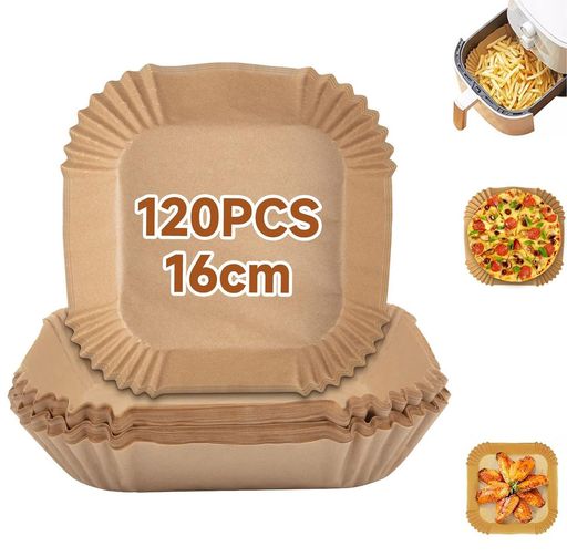 エアフライヤー用紙ノンフライヤー使い捨て紙ノンフライオーブンエアーオーブン天ぷら敷紙油紙クッキングシートシリコーンオイル紙電子..