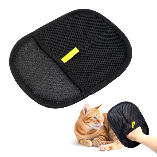 Care Supplies - KKLMペットグルーミンググローブ両面抜け毛グローブ”ペットグルーミンググローブ両面抜け毛対応猫犬用静電気除去グローブ手袋家具ペット毛除去収納袋付き