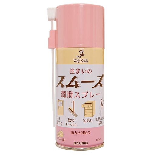 腐食防止 サイズ:約6x14.7x5.3cm 本体重量:約180g 原産国:日本 家中で使える潤滑スプレー