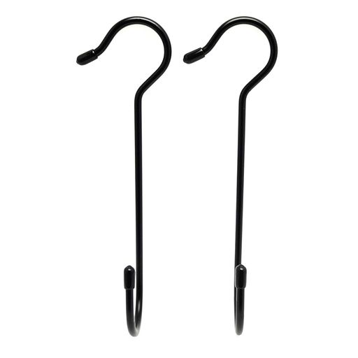 和気産業(WakiSangyo)カラーSカンクロスクロスフック2本入り黒33x40x200mmSS-038