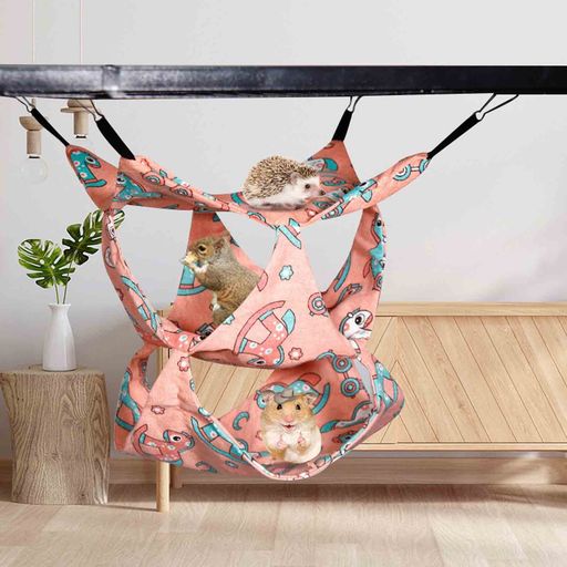 【熱中症対策】夏用の涼しいキャンバス素材。通気性に優れ、涼しいので、熱中症対策、暑さ対策にも繋がるおしゃれなひんやりシート、このハンモックがより涼しい環境を作り出す可能で、大切なペットが元気に蒸し暑い夏を乗り切ることができます。猫の夏日々生...