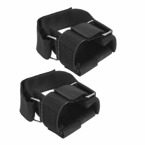 PATIKILダンベルフットアタッチメント2個調節可能な足首ウェイトダンベル足首ストラップ足用ウェイトリフティングシンスプリントレッグエクステンション脛骨筋トレーニング黒